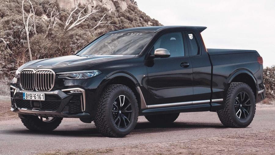 BMW X7 M50d Pick-up by Rain Prisk '2019